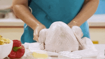 turkey cooking GIF by truTV’s At Home with Amy Sedaris
