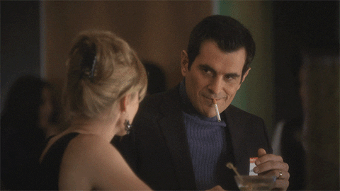 Modern Family Smoking GIF - Find & Share on GIPHY