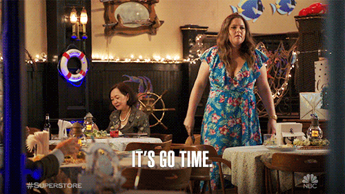 Its Go Time GIF by Superstore - Find & Share on GIPHY