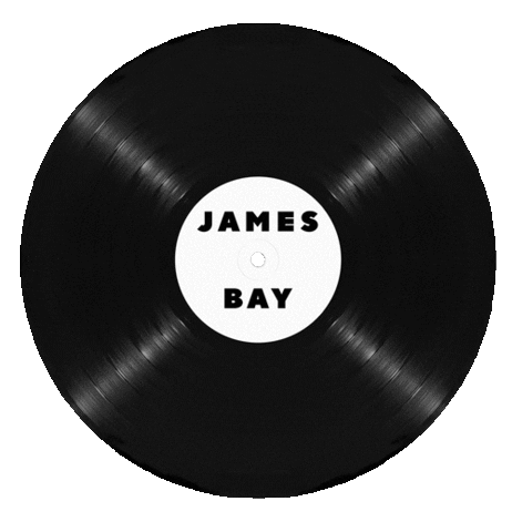 Vinyl Record Sticker by James Bay