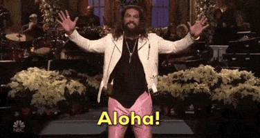 Jason Momoa Hello GIF by Saturday Night Live