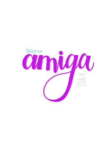 Amiga Marca Sticker by CraftBOX Chile