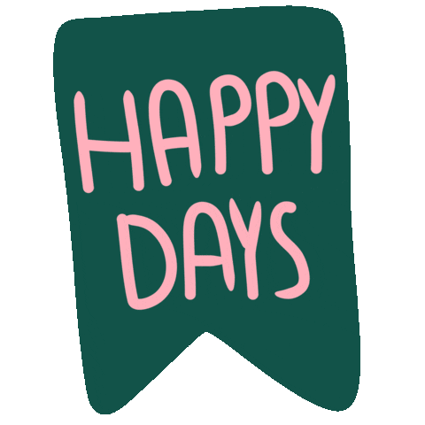 Camping Happy Days Sticker