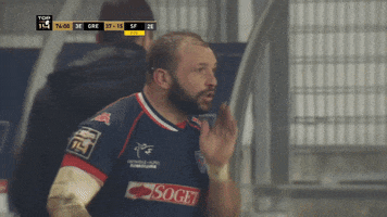 fc grenoble fist GIF by FCG Rugby