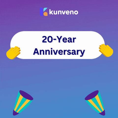 Congratulations Anniversary GIF by Kunveno