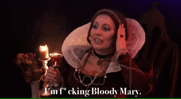 Bloody Mary Halloween GIF by Rag and Bone Meadery