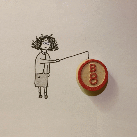 luckywhat drawing bingo echo lantern GIF