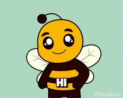 Waving Plan B GIF by Plan Bee Studios