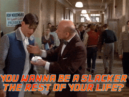 George Mcfly Slacker GIF by Back to the Future Trilogy
