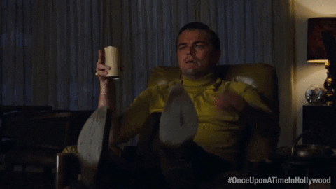Giphy - Leonardo Di Caprio Look GIF by Once Upon A Time In Hollywood