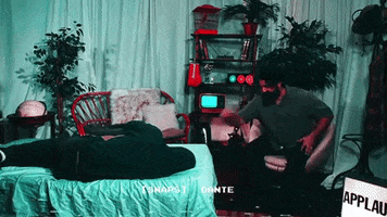 polyvinylrecords sleeping host generationals reader as detective GIF