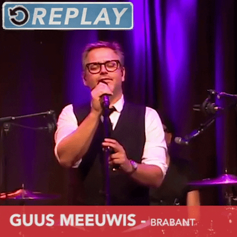 Guus Meeuwis Replay GIF by NPO Radio 2