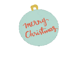 Happy Christmas Tree Sticker