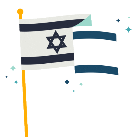 Israel Birthday Sticker by Jewish Federation of Greater Philadelphia
