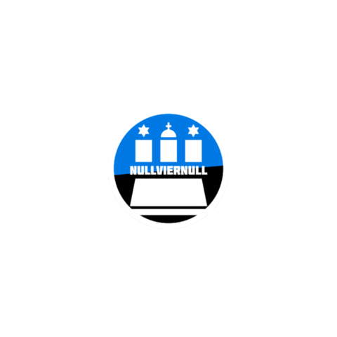 NullVierNull Hamburg Sticker