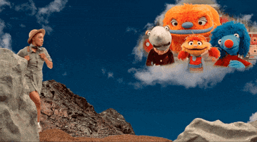 Sesame Street Travel GIF by chescaleigh
