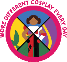 Comic Con Cosplay Sticker by Con Rangers