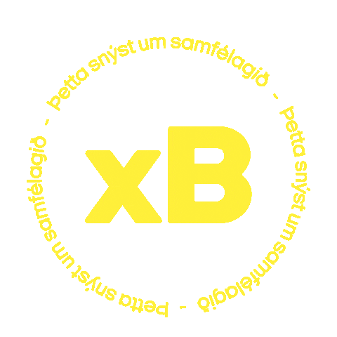 Iceland Kosningar Sticker by Framsókn