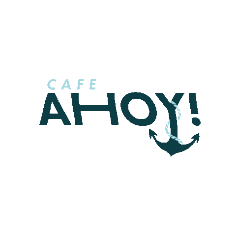 Cafe Ahoy! Sticker