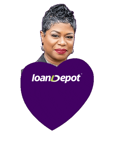 Michelle Coleman Sticker by Loan Depot - Christine Sittinger