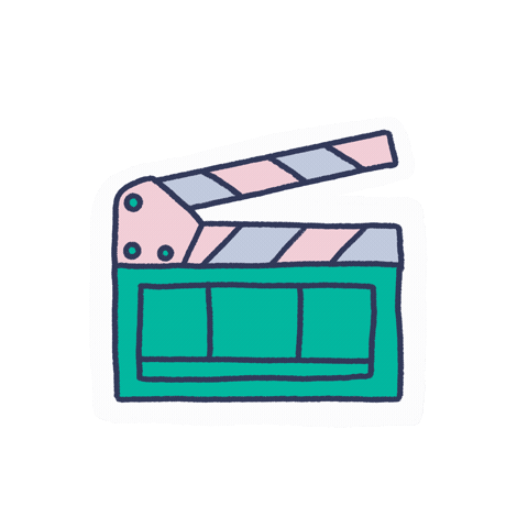 Movie Film Sticker