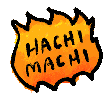 Hachi Wow Sticker by Jaclyn