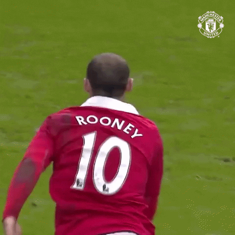 Wayne Rooney Win GIF by Manchester United