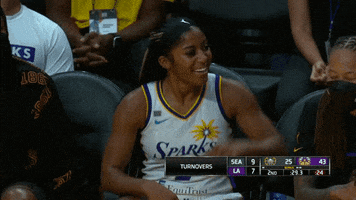 Los Angeles Sparks Tea Cooper GIF by The Official Page of the Los Angeles Sparks