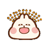 Happy Rabbit Sticker