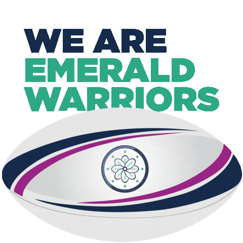 Rugby Team Sticker by Emerald Warriors RFC