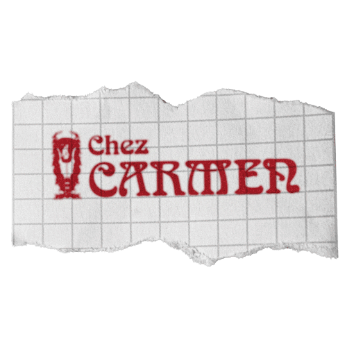 Logo Design Sticker by Chez Carmen