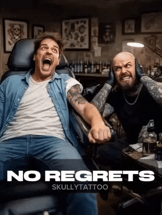 Lets Go Pain GIF by SkullyTattoo