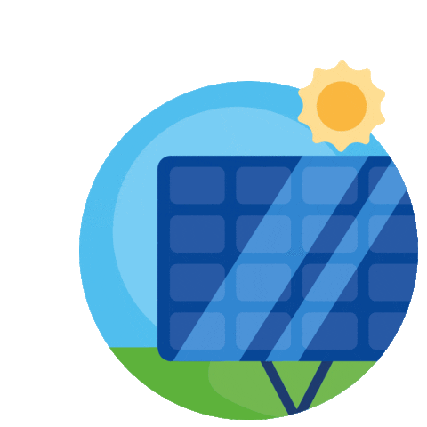 sun contracting Sticker