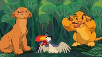 lion king animation GIF