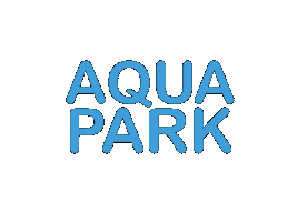 Water Park Text Sticker by aqua park group