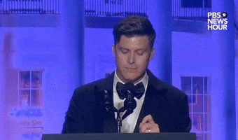 Colin Jost Nyt GIF by PBS NewsHour
