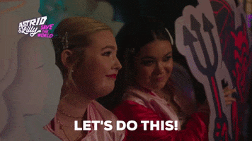 Lets Do This GIF by Astrid and Lilly Save The World