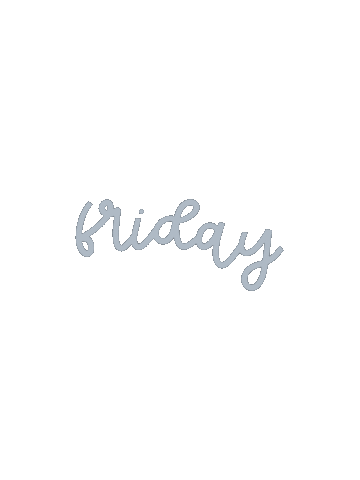 Days Of The Week Friday Sticker