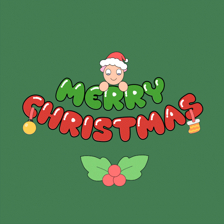 Merry Christmas Happy Holidays GIF by Fatman