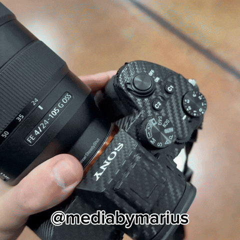Sony Carbon Fiber GIF