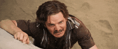 Movie gif. Pedro Pascal as Javi in The Unbearable Weight of Massive Talent stands by a wall and looks up pleadingly. Text, "You go!"