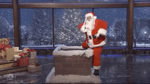Jimmy Fallon Santa GIF by NBC