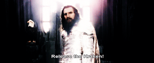 Liam Neeson Release The Kraken GIF - Find & Share on GIPHY