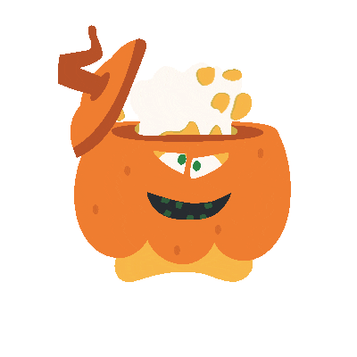 Coffee Halloween Sticker by Jacobs Georgia