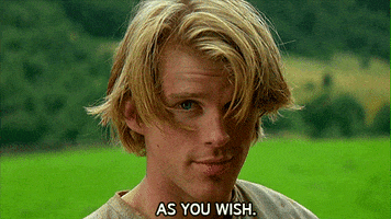 as you wish cary elwes GIF