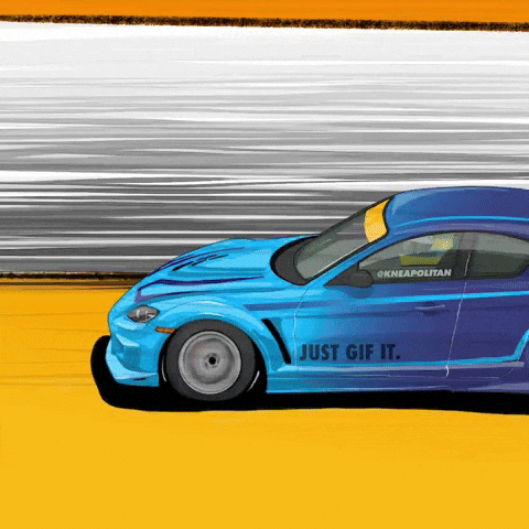 Car Drifting GIF by kneapolitan