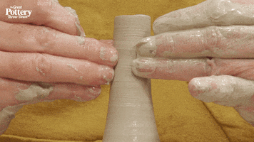 Shape Fingers GIF by The Great Pottery Throw Down