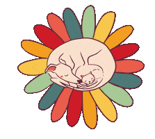Flower Sticker by elgalgoazul