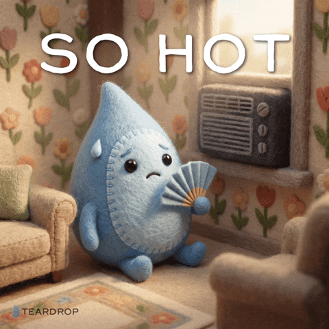 Melting Heat Wave GIF by Teardrop