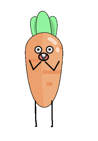 Carrot Sticker by Loceries
